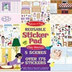 Melissa & Doug Tak Çıkar Çıkartma Kitabı (Oyun Evi)