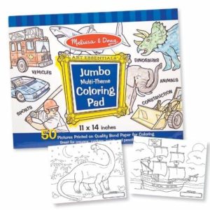 Melissa & Doug Dev Boyama Kitabı - Mavi