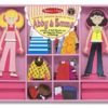 Melissa & Doug Ahşap Mıknatıslı Giydirme - Abby ile Emma