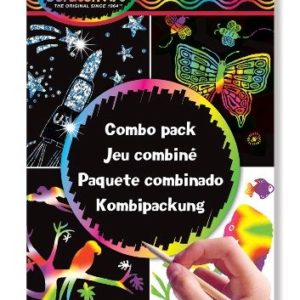 Melissa & Doug Kazıma Sanatı- Renkleri Ortaya Çıkar (Combo Paket)