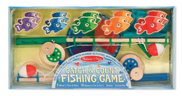 Melissa & Doug Balık Tutma Oyunu - Yakala ve Say