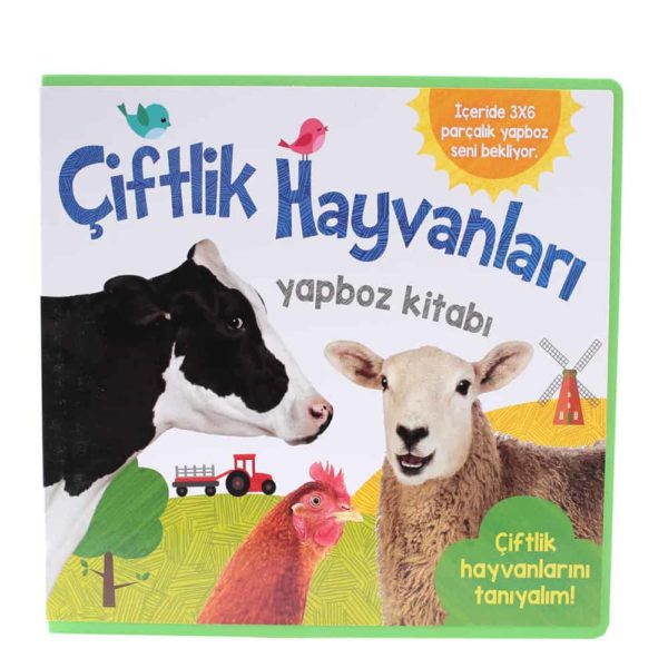 Puzzle Kitaplar Çiftlik Hayvanları