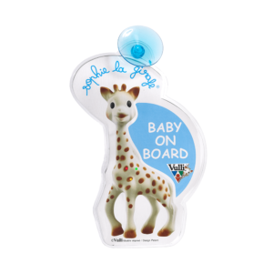 Sophie la Girafe Işıklı Arabada Bebek Var