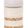 Suavinex Couture Geniş Ağız Biberon 270 ml Yuvarlak Uç 3 Pozisyonlu Silikon Uç - Beyaz
