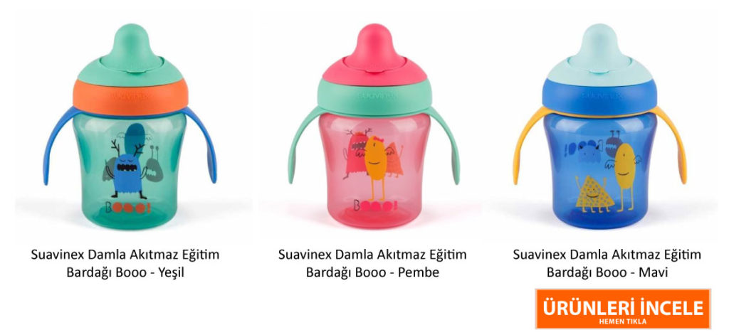 Suavinex Damla Akıtmaz Eğitim Bardağı