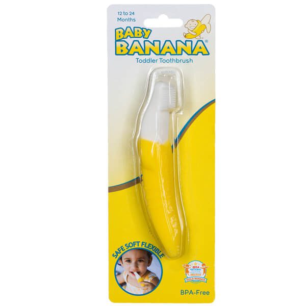 Baby Banana Esneyebilen Diş Fırçası 1 Yaş ve İzeri