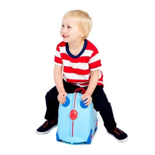 Trunki Çocuk Bavulu - Açık Mavi George