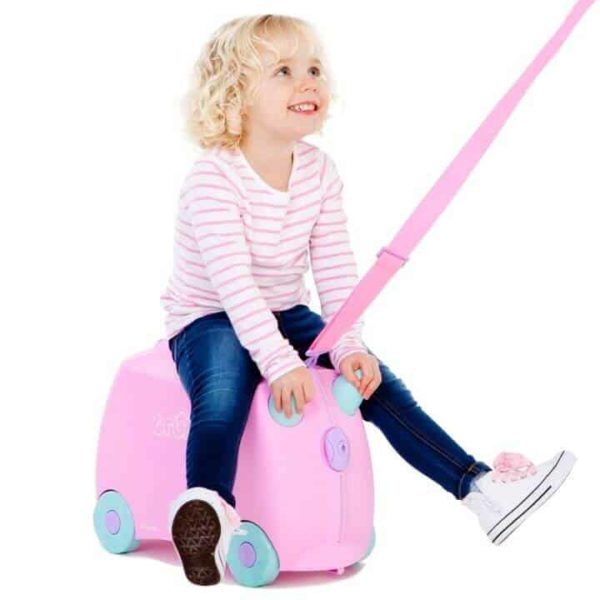 Trunki Çocuk Bavulu - Açık Pembe Rosie