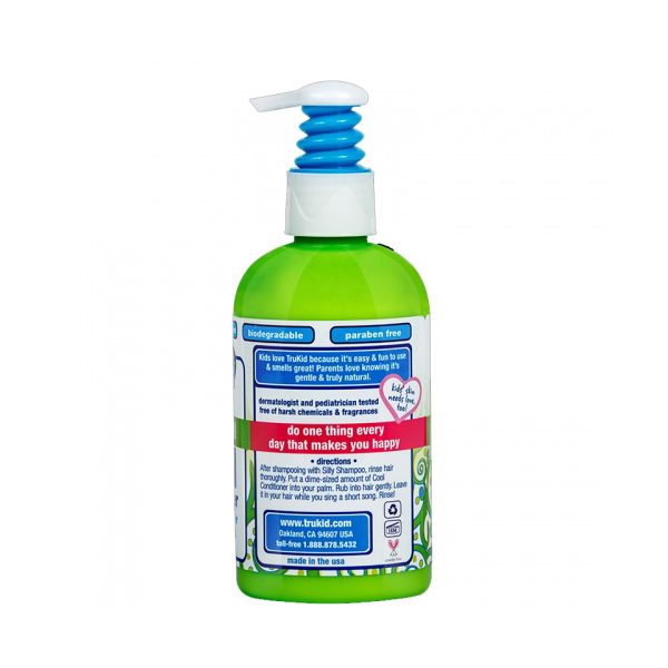 Trukid Cool Conditioner - Çocuklara özel tamamen doğal Organik içerikli saç kremi 236 ml 2