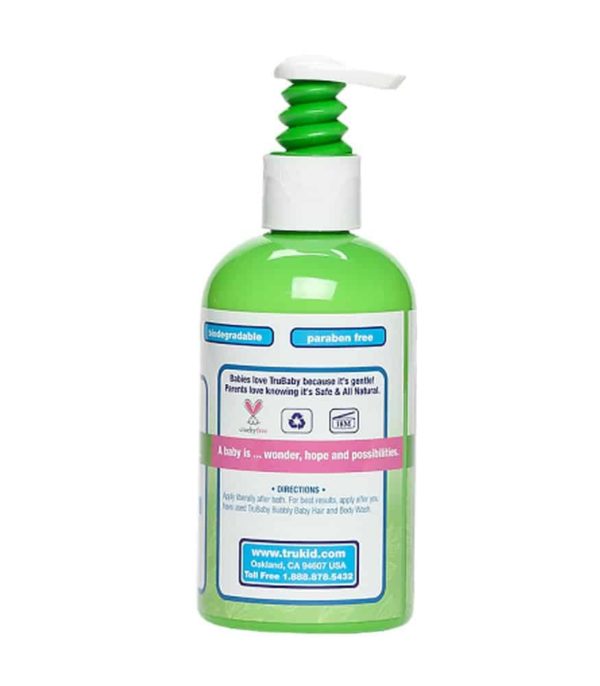 Trukid Trubaby Sweet Baby Daily Lotion-Bebekler için Tamamen Doğal Güneş sonrası Yüz ve Vücut Losyonu 236 ml 2