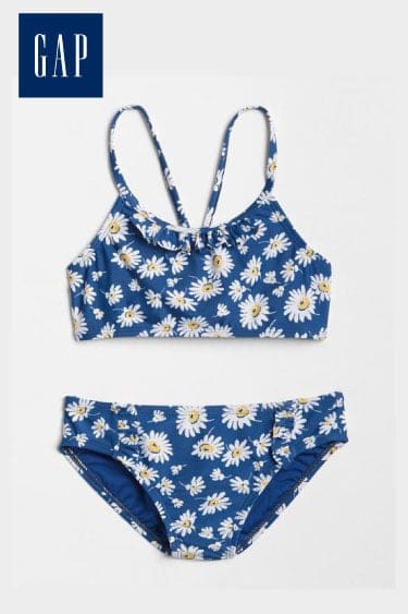 gap papatya desenli bikini