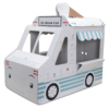 Little Maker Boyanabilir Maket Ice Cream Car