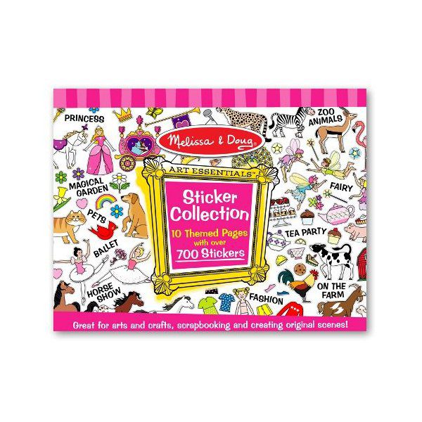 Melissa&Doug Çıkartma Kitabı Pembe