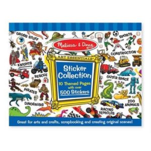 Melissa & Doug - Çıkartma Koleksiyonu Mavi