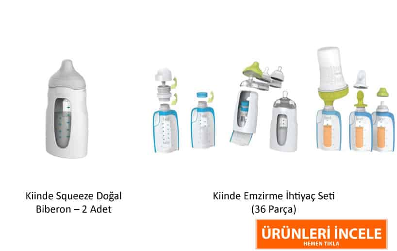 Kiinde Emzirme İhtiyaç Seti 