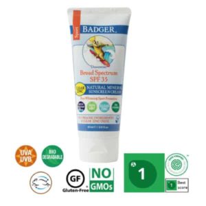 Badger Clear Zinc Kokusuz Güneş Kremi SPF35