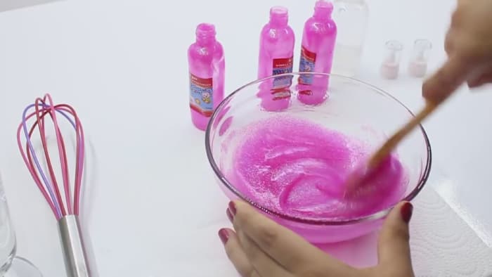 Slime Yapımı Tutkalsız (Sıvı Sabun ile)