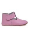 Merli&Rose Deri Cırtlı Bebek Ayakkabı (Pembe)