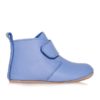 Merli&Rose Deri Cırtlı Bebek Bot Ayakkabı (Açık Mavi)