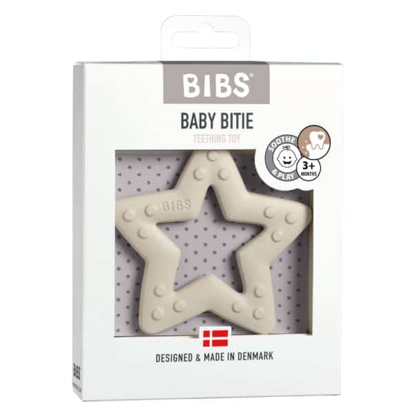 Bibs Baby Bitie Diş Kaşıyıcı Star Baby Ivory 2