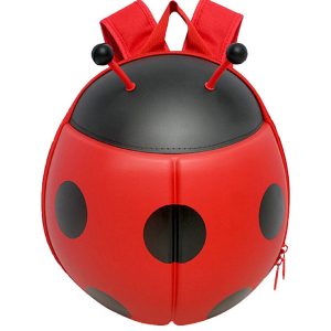 Supercute Çocuk Sırt Çantası Ladybug - Kırmızı